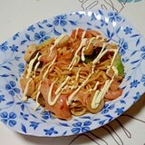 辛マヨ海鮮焼きそば＋＋